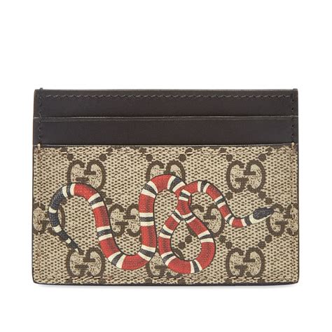 what type of snake is on gucci|gucci snake cardholder.